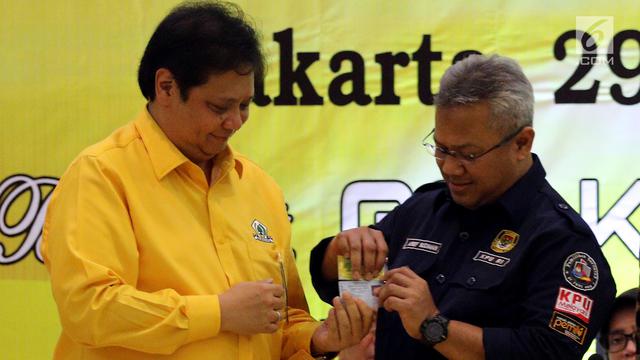 Dibonceng Polisi, Ketua KPU Verifikasi Faktual Partai Golkar