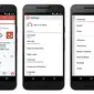 Tampilan Antarmuka Bahasa di Opera Mini