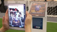 ASTARK Football, aplikasi trading card games sepak bola pertama yang menggunakan teknologi augmented reality (AR). (Doc: Istimewa)