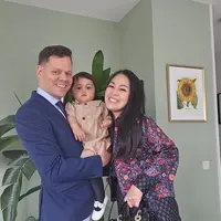 Potret cantik Gracia Indri dan suami (Sumber: Instagram/graciaz14)