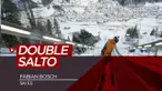 Berita video aksi keren dari juara dunia Ski Es, Fabian Bosch saat berseluncur di Engelberg Ski Jump, Senin (4/1/21)