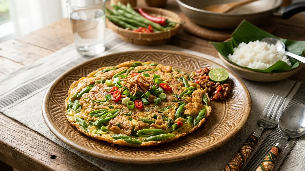 Resep Buncis Dadar Telur