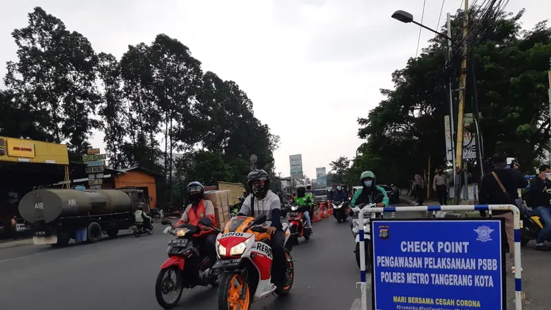 Pemkot Tangerang Mulai Sosialisasi PSBB di 15 Titik Utama Perbatasan Daerah