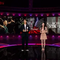 Tudum Korea 2022 dipandu oleh Choi Min Ho dan Cho Yi Hyun. (Foto: YouTube Netflix Indonesia)