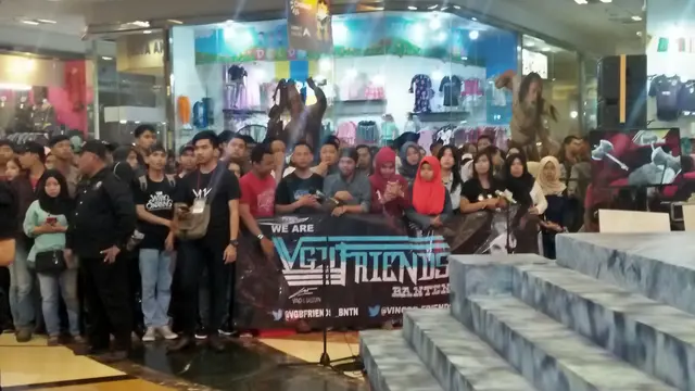 Meet and Greet film Wiro Sableng di Metropolis Town Square, Tangerang