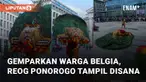 Reog Ponorogo gemparkan warga Brussels, Belgium