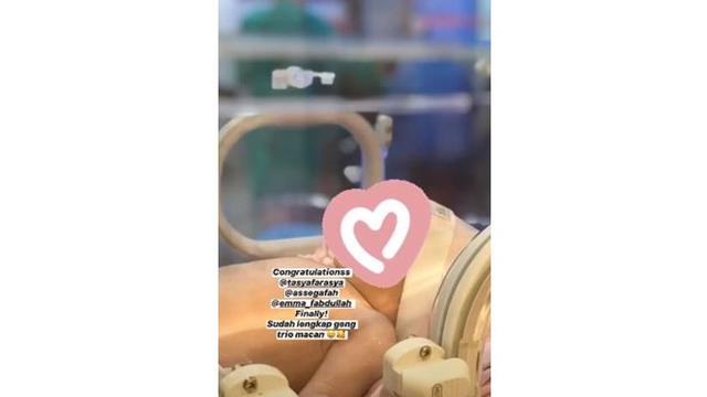 6 Potret Terbaru Tasya Farasya Usai Melahirkan, Wajah Bayi Bikin Penasaran