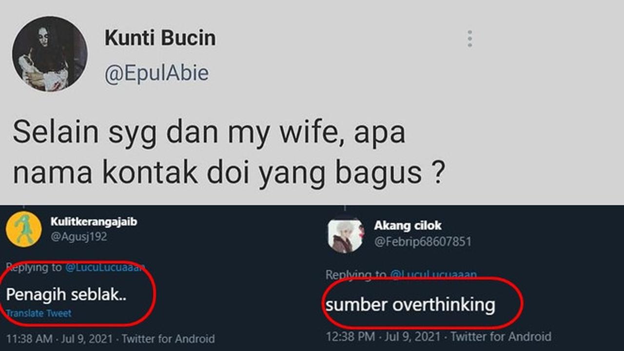6 Nama Kontak Pacar ala Netizen Ini Kelewat Unik, Bikin Ngakak