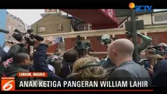 Kate melahirkan sekitar lima jam setelah ia datang ke Rumah Sakit St Marry's.