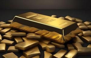 Ilustrasi harga emas dunia (Foto By AI)