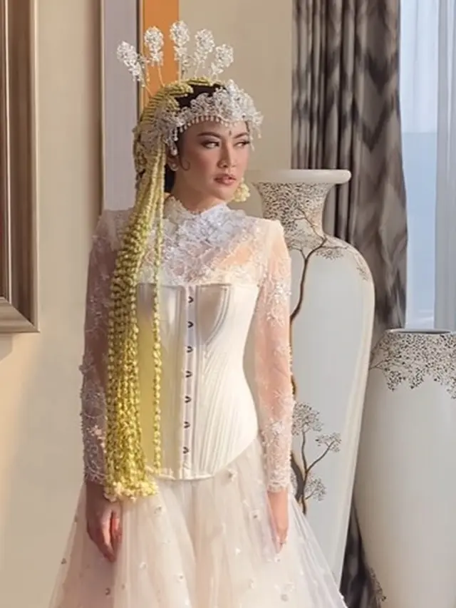 Mahalini Raharja cantiknya tuai pujian (Instagram/thebridestory)