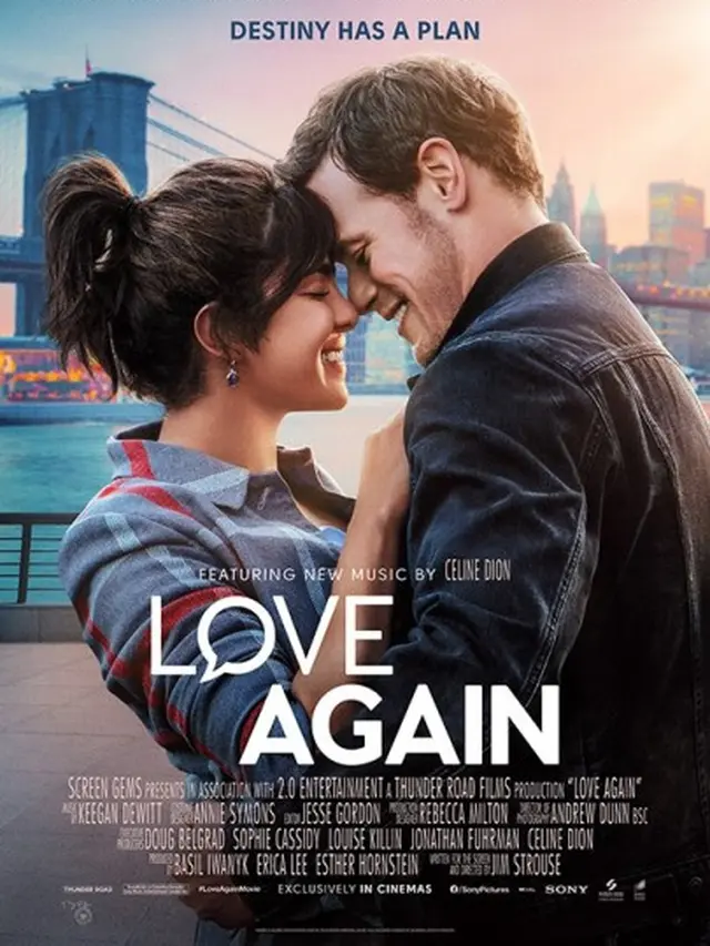 Sinopsis dan Resensi Film Love Again: Akting Perdana Celine Dion yang ...