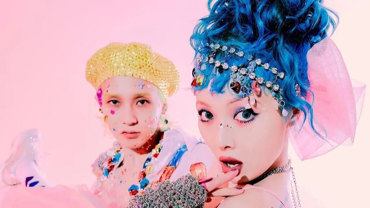 HyunA dan DAWN. (P Nation via Instagram/ hyunah_aa)