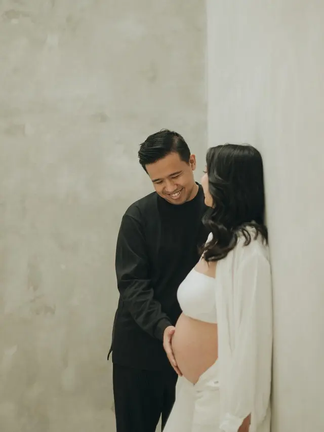 Maternity shoot Joshua Suherman dan Clairine Clay (Instagram/clairineclay)