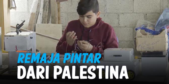 VIDEO: Keren! Remaja Palestina Ciptakan Robot dari Alat-Alat Sederhana