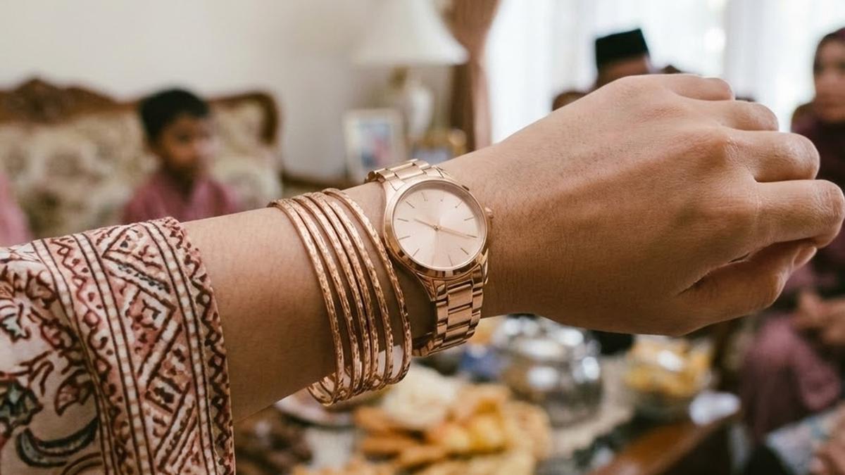8 Model Gelang Emas Keroncong Anti Norak untuk Lebaran 2026, Cantik Pas Salaman