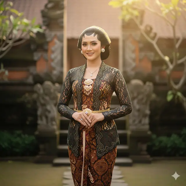 Foto AI pakai Baju Adat Jawa (Foto: Gemini)