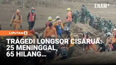 Hingga hari kedua proses pencarian korban longsor di Pasirlanggu, kawasan Cisarua, Kabupaten Bandung Barat, Jawa Barat, Minggu malam, tercatat sebanyak 25 orang ditemukan meninggal dunia. Dari jumlah tersebut, 11 korban telah berhasil diidentifikasi,...