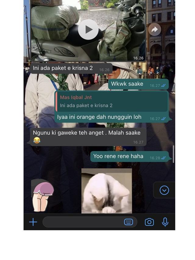 Simpan Nomor, 7 Chat Netizen dengan Kurir Paket Ini Bak Teman Sendiri