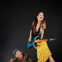 Lama tidak ketemu, Ekki Soekarno dan Soraya Haque kembali bertemu tahun 1987. Waktu itu Ekki dan kawan-kawan menggelar acara Sunday Jazz di sebuah hotel di Jakarta. Ekki dan kawan-kawan mengundang sejumlah relasi, termasuk Soraya. (dok. Pribadi)