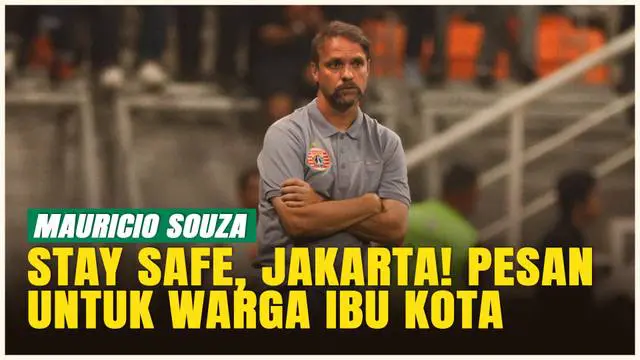 VIDEO: Pelatih Persija Bicara Situasi Panas di Jakarta, Bandingkan dengan Brasil