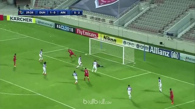 Al Duhail melaju ke perempat final Liga Champions Asia setelah mengalahkan Al Ain 4-1 di leg kedua. Gol bunuh diri Mohamed Ahman m...