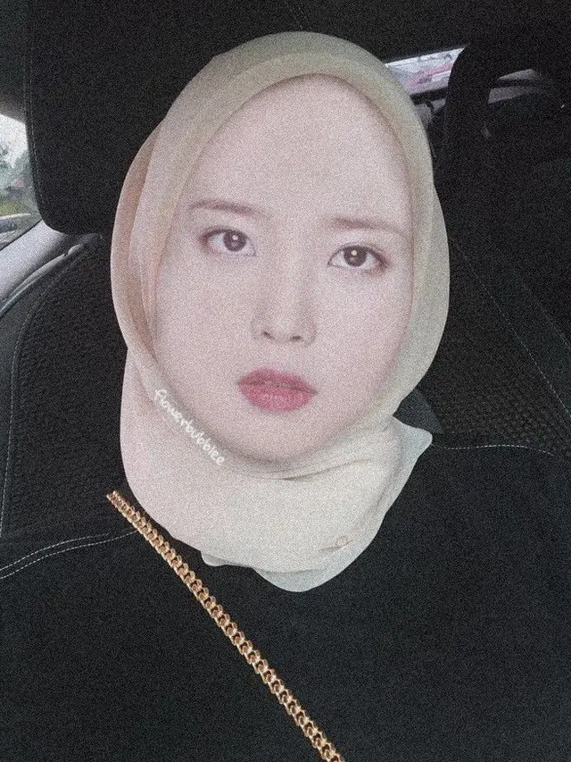 6 Editan Foto IU Pakai Hijab, Netizen: Cocok Dikenalin ke Ortu