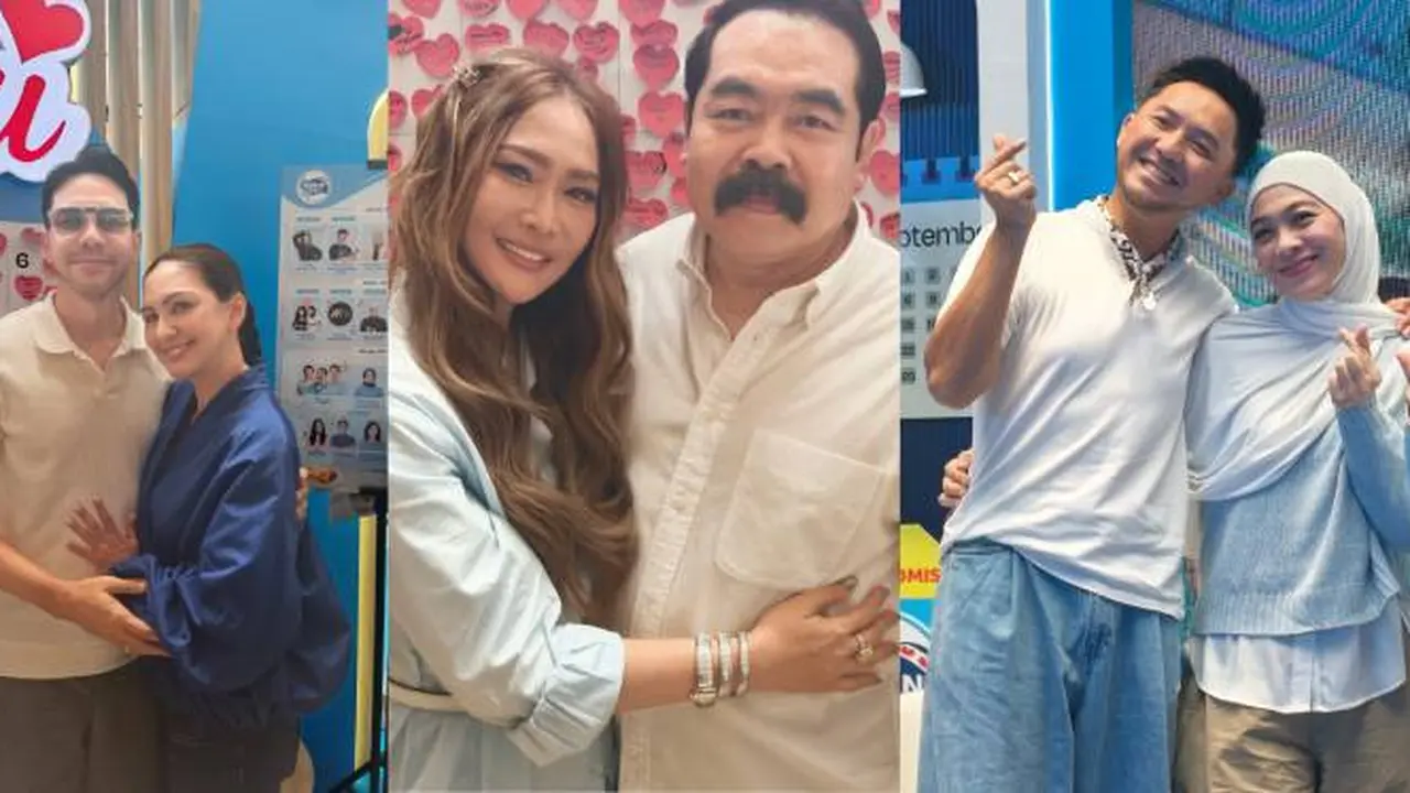 Inul Daratista, Donna Agnesia, Dian Ayu Lestari (Foto: Aditya Eka Prawira/Liputan6.com)