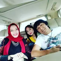 Pasangan ini dipertemukan dalam film Tinggal Landas Buat Kekasih. Hubungan keduanya kian dekat, setelah dicomblangi oleh artis senior Rima Melati. (Instagram/marissahaque)