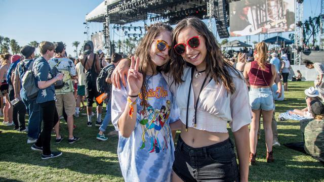 Gadis-Gadis Cantik Berkumpul di Festival Musik Coachella
