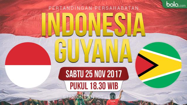 Timnas Indonesia Vs Guyana