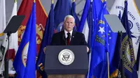 Ini Penjelasan Wapres Mike Pence soal Visi 'Dominasi Amerika Serikat di Antariksa'