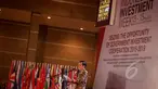 Presiden Jokowi memberi kata sambutan saat pembukaan acara  Asosiasi Pemerintah Kabupaten Seluruh Indonesia (APKASI) International Trade and Investment Summit 2015 di Jakarta, Rabu (13/5). (Liputan6.com/Faizal Fanani)