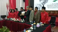 PDIP menerima kunjungan Dubes Palestina untuk Indonesia (Liputan6.com/ Putu Merta Surya Putra)