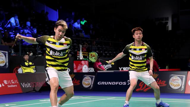 Marcus Fernaldi Gideon / Kevin Sanjaya Sukamuljo - Denmark Open