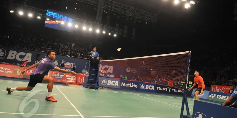 Pebulutangkis Tommy Sugiarto Singkirkan Lin Dan 