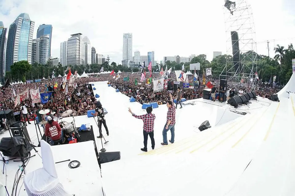 Ini Foto-foto Kemeriahan Konser Gue 2