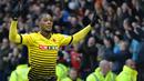 6. Odion Ighalo (Watford), 14 gol dari 33 penampilan. (AFP/Olly Greenwood) 