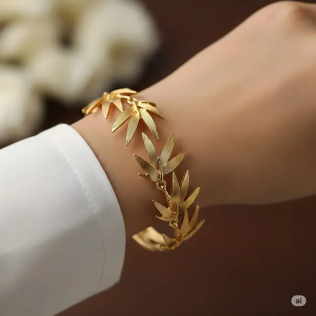 Model Gelang Daun. Foto: Gemini