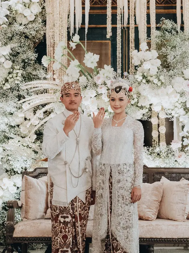 Erina Gudono dan Kaesang Pangarep