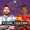 Finalissima - Argentina Vs Spanyol - Lionel Messi Vs Lamine Yamal. (Bola.com/Gregah Nurikhsani)