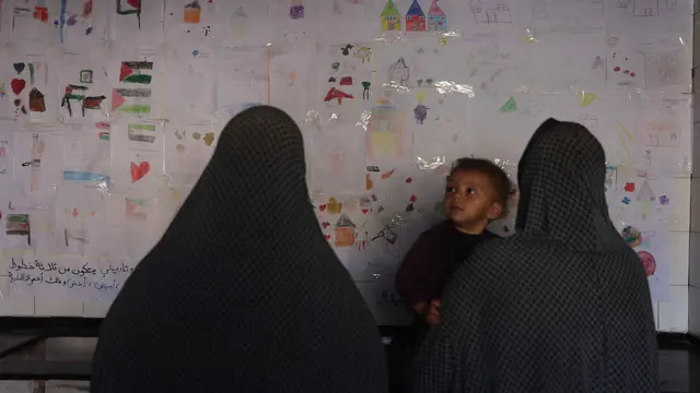 Lewat Gambar, Anak-anak dan Perempuan Gaza Ekspresi Suasana Hati Mereka