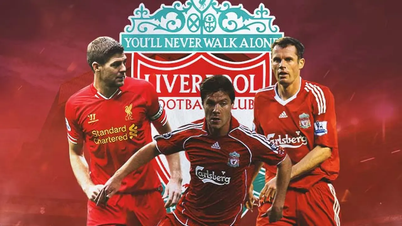 Liverpool - Steven Gerrard, Xabi Alonso, Jamie Carragher