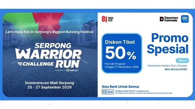 Serpong Warrior Challenge Run 2026