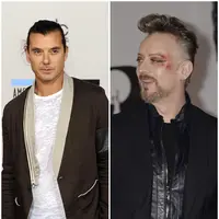 Gavin Rossdale dan Boy George (Bintang/EPA)