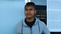 Rafid Chadafi Lestaluhu melamar ke Persib Bandung (Kukuh Saokani/Liputan6.com)