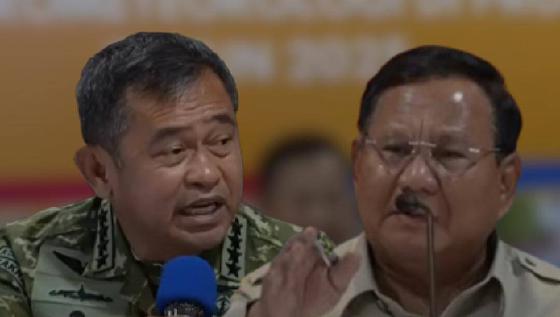 Satu Ruangan Pecah saat Prabowo Tanya Kasad TNI Maruli: You Punya Hubungan Apa Sama Saudi?