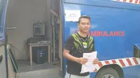 Gelandang Persib Bandung Dedi Kusnandar mengikuti pemeriksaan kesshatan, Jumat (18/1/2019). (Huyogo Simbolon)