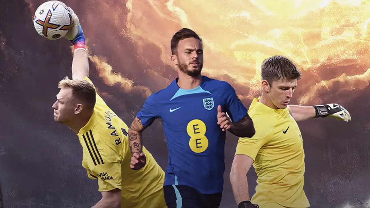Ilustrasi - Nick Pope, Aaron Ramsdale, James Maddison