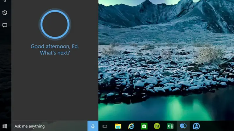 Cortana di Windows 10